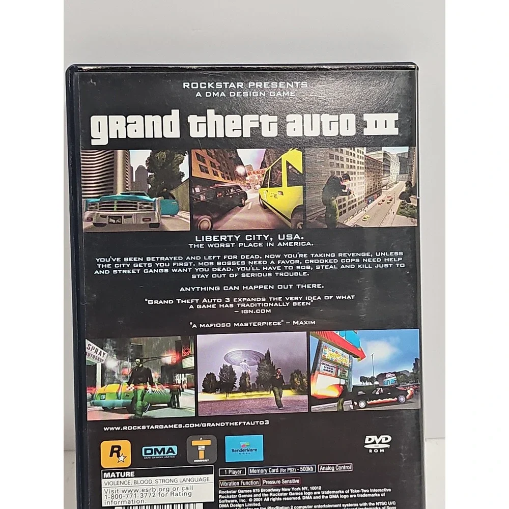Grand Theft Auto 3 - Sony PlayStation 2